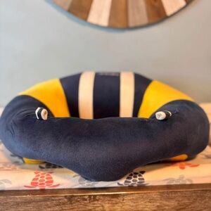 Obbolo Navy and Yellow Baby Sit Up Seat